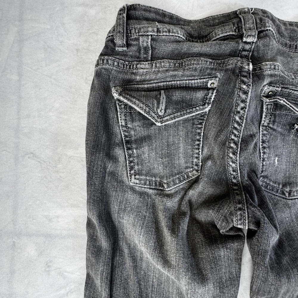 Banana Republic Womens Bootcut Jeans Black Denim Regular Fit Comfort Size 00P - Picture 5 of 16